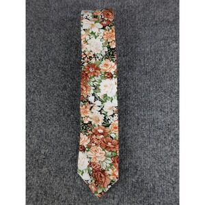 OTAA Floral Necktie Skinny Tie Men's Accessories Fashion Tie